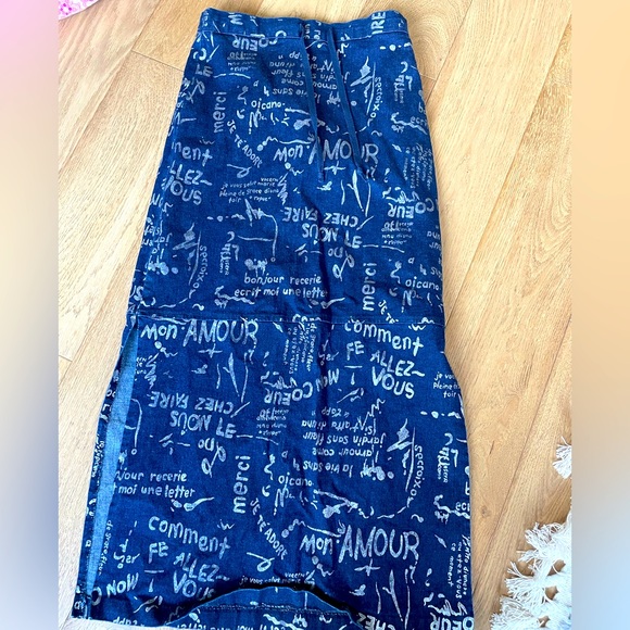 Tracy Evans Dresses & Skirts - 90’s denim maxi skirt